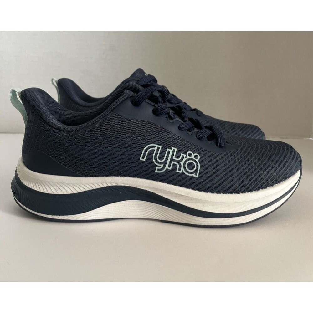 Ryka Womens Genuine Academy Blue Walking Comfort Sneakers Shoes SZ 11 M